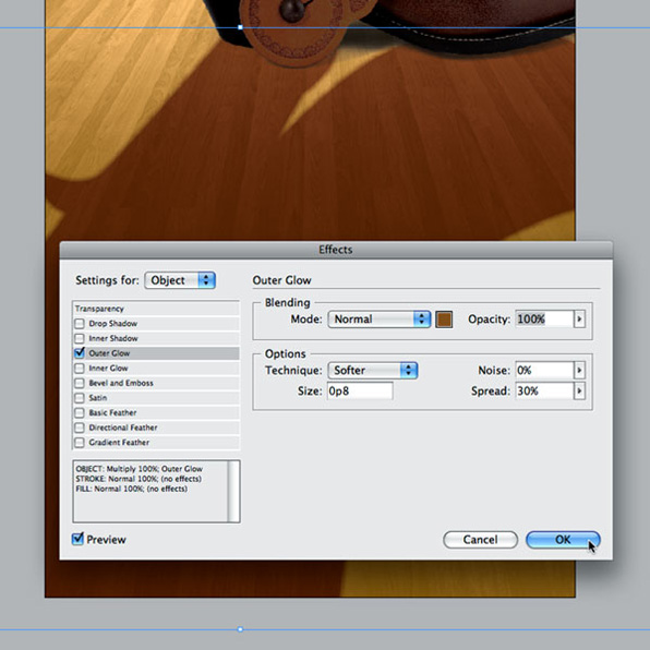 Screenshot: Add an effect Screenshot: Add an effect
