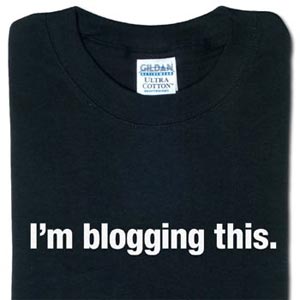 I'm Blogging This