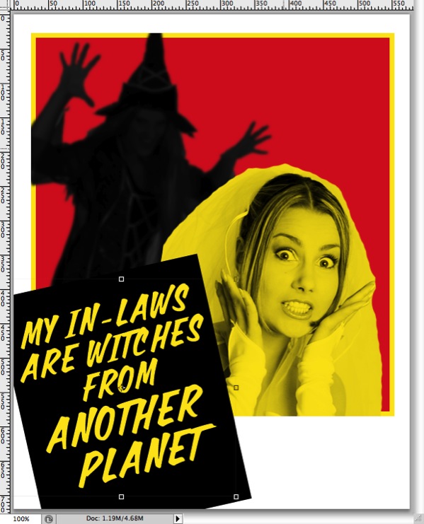 Vintage Horror Poster Tutorial