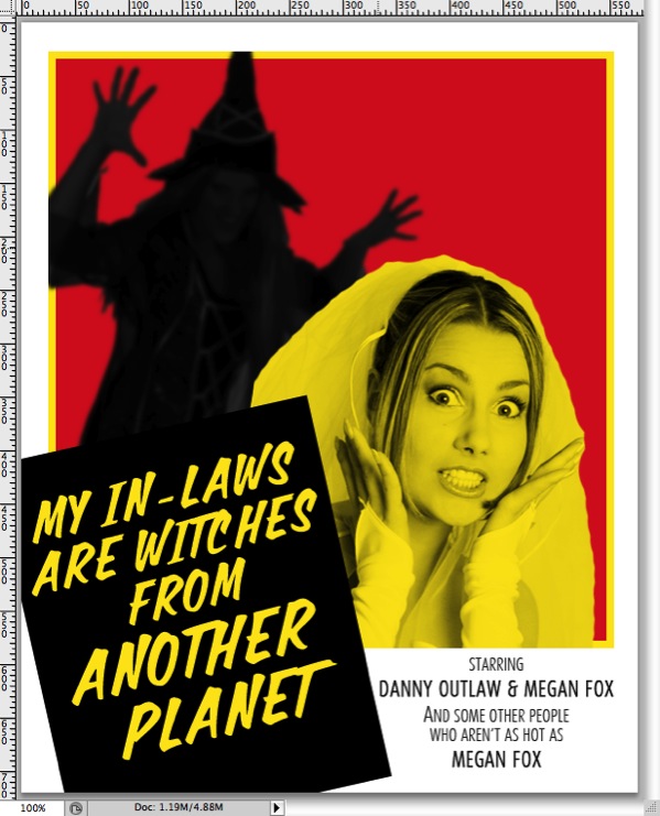 Vintage Horror Poster Tutorial