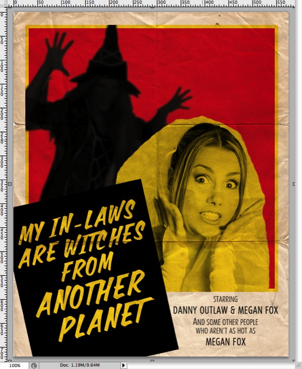 Vintage Horror Poster Tutorial