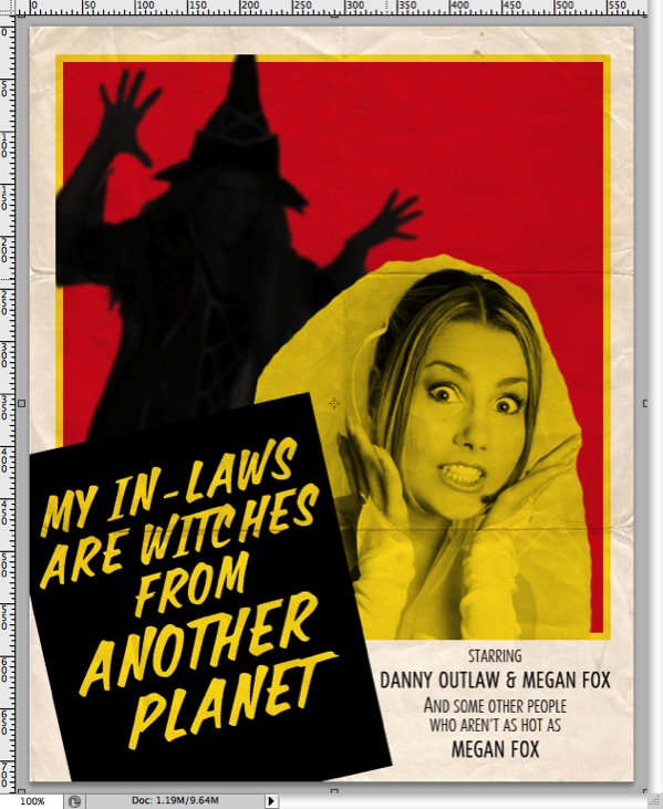 Vintage Horror Poster Tutorial
